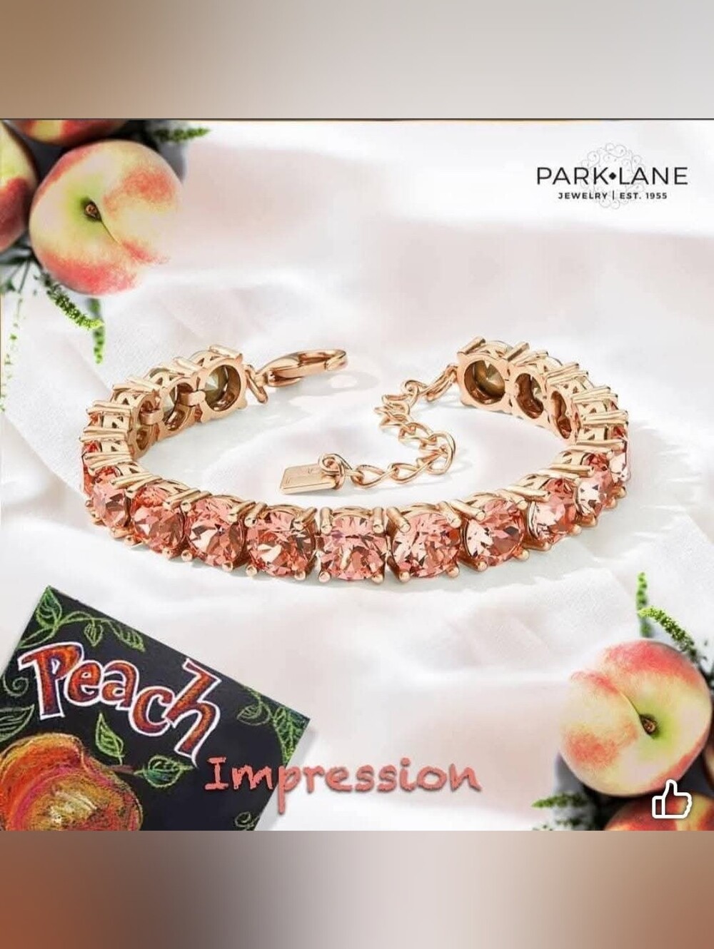 Park Lane Peach Impression Bracelet